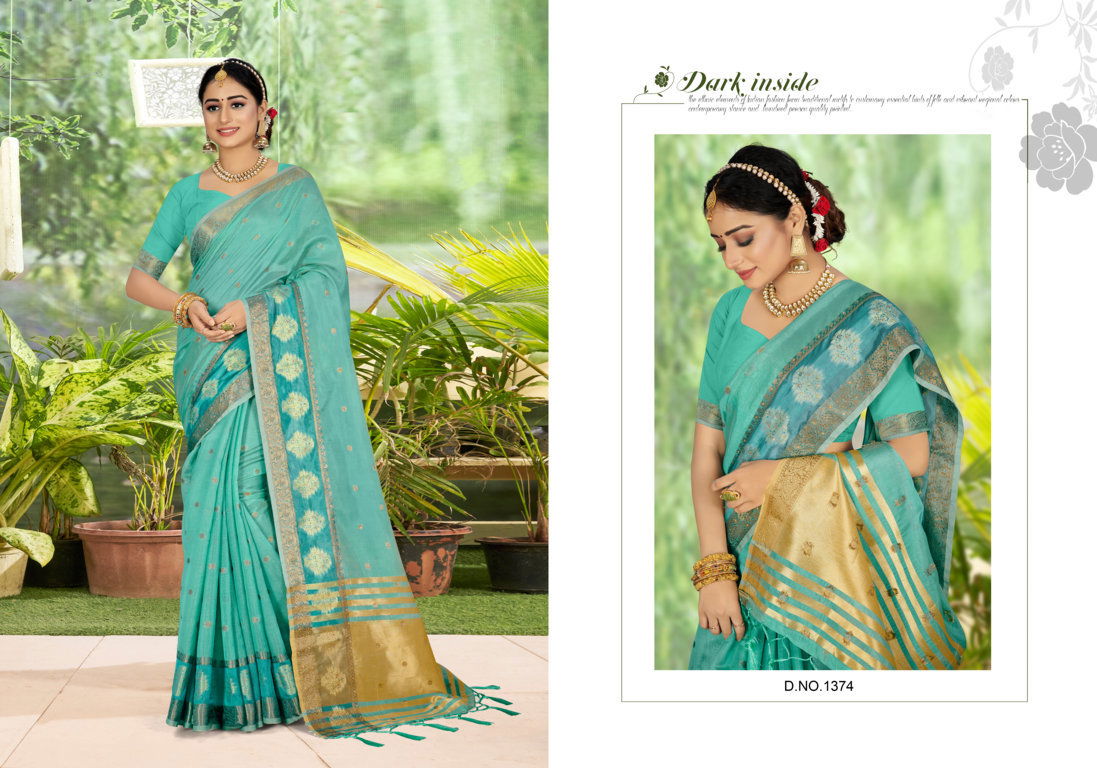 Riwazo Naina Organza Latest Designer Heavy Festive Wear Saree Collection
